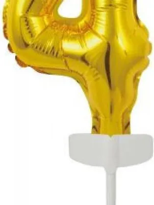 Produktbild von Amscan 9912678, Spielzeugballon, Folie, Gold, 5 Stück(e)