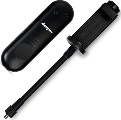Produktbild von Deeper Range Extender con Phone Holder, Zubehör de Angeln für Köderboote, WiFi Extender Booster zum Angeln de Karpfen Compatible with the Sonar de Angeln Deeper Sonar