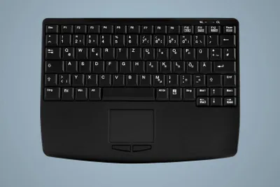 Produktbild von Active Key AK-4450-GFU - Tastatur - kabellos - 2.4 GHz - Deutsch - Schwarz