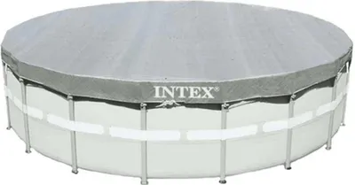 Produktbild von INTEX Poolabdeckung Deluxe Rund 488 cm 28040