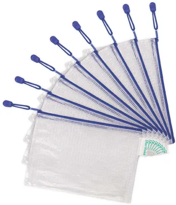 Productafbeelding van Tarifold afsluitmap met rits, DIN A5, PVC, blauw