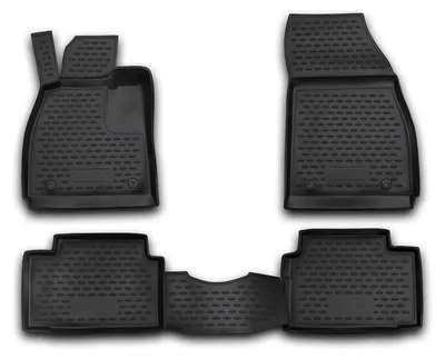 Gummi Fußmatten Set für Opel Insignia, Bj. 2008-2016, 4-teilig, schwarz