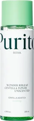 Produktbild von PURITO SEOUL - Wonder Releaf Centella Unscented Toner, 200ml - beruhigendes Gesichtswasser