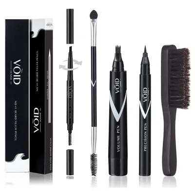 Productafbeelding van Baard Filler Set met Pens en Borstels