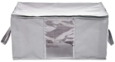 Imagen del producto de Bolsas de almacenamiento básicas con cremallera y ventana, 60 cm x 45 cm x 2
