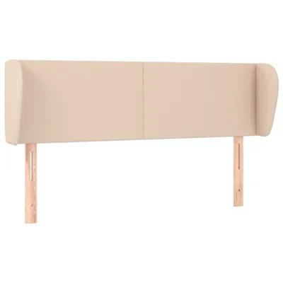 Produktbild von vidaXL Kopfteil mit Ohren Cappuccino-Braun 147x23x78/88 cm Kunstleder