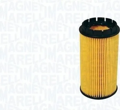 Produktbild von Ölfilter MAGNETI MARELLI 152071760877 Filtereinsatz für HYUNDAI TUCSON (JM) für KIA SPORTAGE (JE, KM) für JEEP CHEROKEE (KJ) für CHRYSLER VOYAGER IV