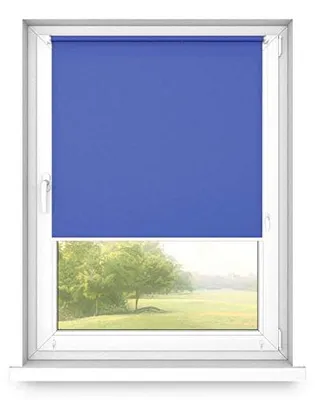 Produktbild von Time4blinds - Rollo ohne Kassette, 80x180 cm, Tiefer Ozean, Steuerung Rechts