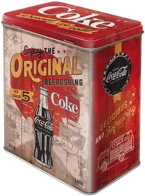 Obrázek produktu pro Nostalgic-Art - Vorratsdose L - Coca-Cola - Original Coke Highway 66