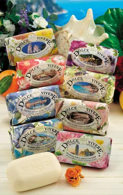 Image de Nesti Dante Dolce Vivere Soap Milano Blockseife 250 g, Unisex