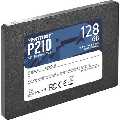 Produktbild von Patriot P210 128 GB, SSD, (SATA 6 Gb/s, 2,5")