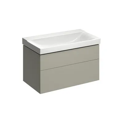 Produktbild von Geberit Xeno 2 Waschtischunterschrank 880x530x462mm, 2 Schubladen, 500.509.00.1