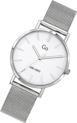 Image de Girl Only Femme Bracelet en acier inoxydable Montre GO argent Montre à quartz analogique UGO695255