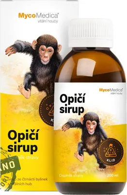 Obrázek produktu pro MycoMedica Opičí sirup pro děti 200 ml