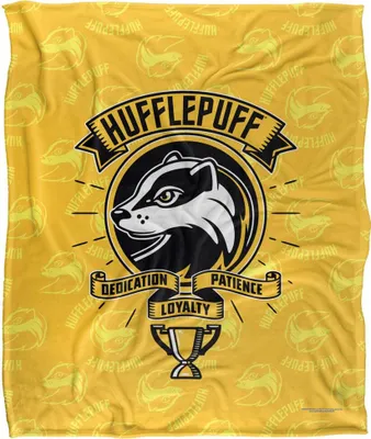 Image de Harry Potter - Couverture "Dedication, Patience, Loyalty", Hufflepuff TV19031 (Taille unique) (Coloré)