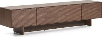 Produktbild von TV-Möbel Norlen 200 x 46 x 40 cm MDF Walnussfurnier Braun