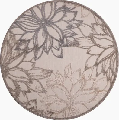 Produktbild von Teppich FLORAL 9032 CREAM 120x120 RUND