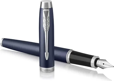 Produktbild von Parker IM Füller | Matte Blue | Füllfederhalter Mittlere Spitze | Geschenkbox