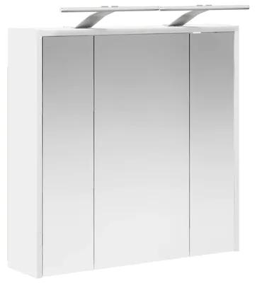 Produktbild von vidaXL Badezimmerspiegelschrank Weiß 63,5 x 16 x 62,5 cm Holzwerkstoff