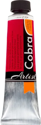 Image de Cobra Artist Peinture à l'huile mélangeable à l'eau en tube 40 ml Permanent Brown Madder Lake 324