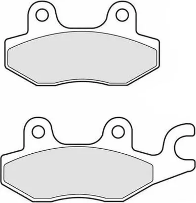 Produktbild von Brembo 07033 Organische Bremsbeläge Silber  Silber One Size