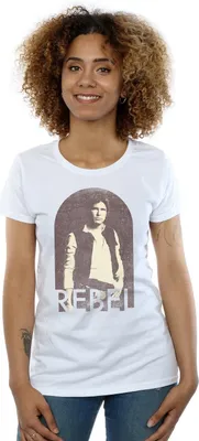 Produktbild von Star Wars - "Rebel" T-Shirt für Damen BI41293 (M) (Schwarz)