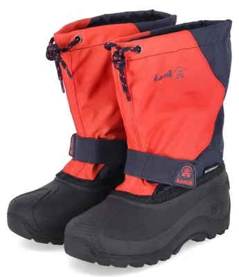 Zdjęcie produktu dla Buty zimowe Kamik Burschen Snowboots SNOWFOX 3WP, kolor czerwony, materiał: tekstylia i syntetyk, rozmiar: 35