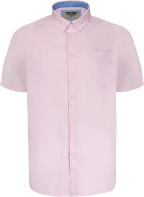 Produktbild von Duke - "D555 James" Hemd für Herren kurzärmlig DC461 (7XL) (Pink)