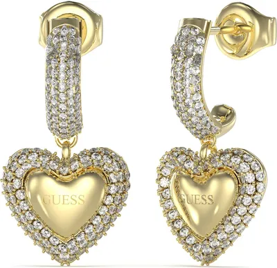 Zdjęcie produktu dla Kolczyki wisiorek Guess Gold Collection Beloved - kobieta