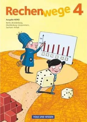 Produktbild von Rechenwege 4. Schuljahr Nord. Schülerbuch mit Kartonbeilagen
