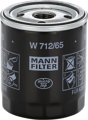 Produktbild von Ölfilter MANN-FILTER W 712/65 Anschraubfilter