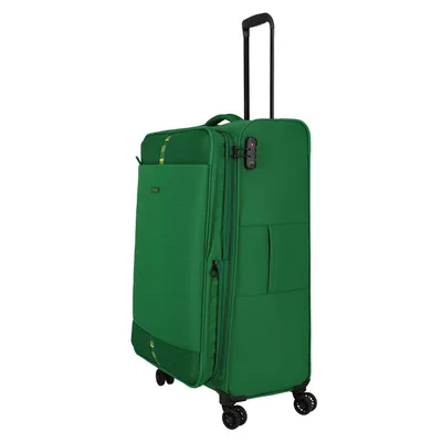 Produktbild von Travelite Rügen 4-Rollen Weichgepäck Trolley L 4-Rad Koffer 78 cm 3,4 kg 080949, Farbe:Grün