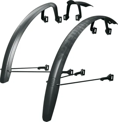 Obrázok produktu pre Blatníky SKS Speedrocker Gravel XL 28 predné a zadné čierne (28) S12034