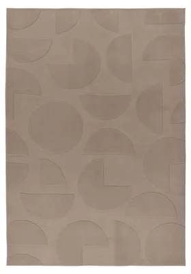 Produktbild von Teppich Niburi 425 Taupe 160x230 cm – Weich & Pflegeleicht