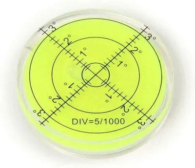 Produktbild von Famanu Wasserwaage 65 mm - Runde Wasserwaage für Nivellierarbeiten
