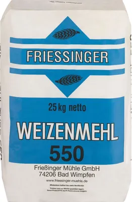 Produktbild von BIELMEIER Weizenmehl T550 25kg Friessinger