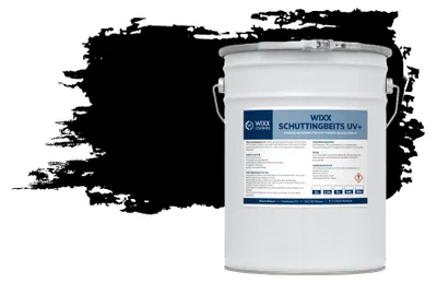 Productafbeelding van Wixx Schuttingbeits UV+ - RAL 9005 | Gitzwart - 5L