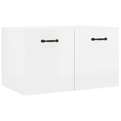 Produktbild von vidaXL Wandschrank Hochglanz-Weiß 60x36,5x35 cm Holzwerkstoff