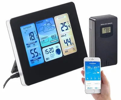 Image de Station météo écran couleur connectée WIFI