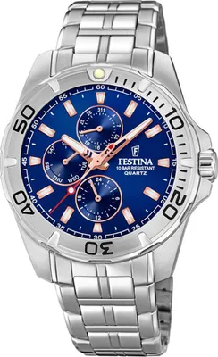 Produktbild von Festina Armbanduhr MULTIFUNCION Navy - Rose-gold
