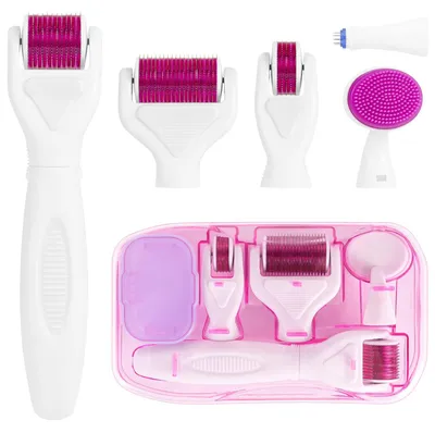 Produktbild von 6-in-1 Mikronadelroller für Körper- und Gesichtspflege