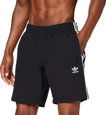 Produktbild von adidas 3-Stripes Swim Short Gr.S schwarz (ED6045)