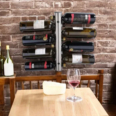 Produktbild von Weinregal Edelstahl Weinflaschenregal Wein Regal Ständer Halter
