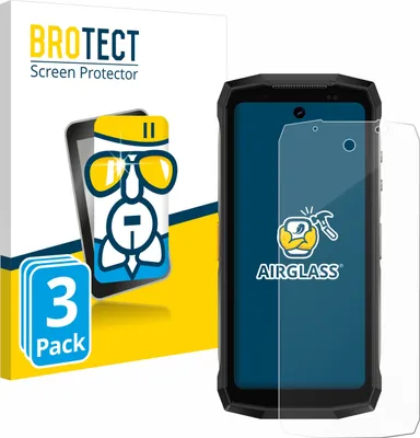 Produktbild von 3x BROTECT Schutzglas für Ulefone Armor Mini 20 Pro Schutzfolie Panzer Folie Glas Display Schutz klar
