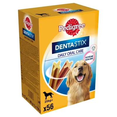 Zdjęcie produktu dla Pedigree Denta Stix, Dorosły, Labrador Retriever, Maxi (26 - 44 kg), Wołowina, Kurczak, 2,16 kg
