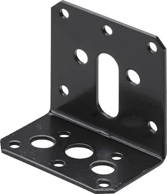 Produktbild von Hettich Verstellwinkel Stahl 58 x 57 x 38 mm schwarz