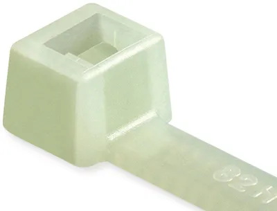 Obrázok produktu pre HELLERMANNTYTON Viazacie pásky, s vnútorným ozubením, 111-08229, 300x4,7 T80I Prírodné 100 ks