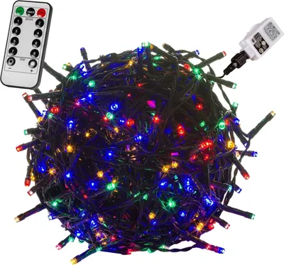 Produktbild von VOLTRONIC 50 100 200 400 600 LED Lichterkette Innen Außen Party Deko Weihnachten