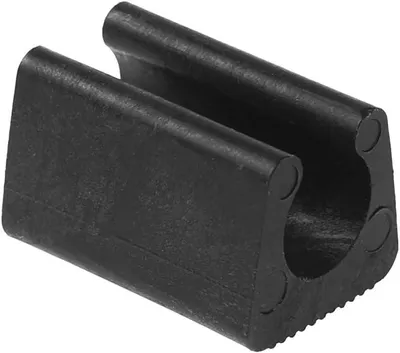 Imagen del producto de Deslizadores para patas de sillas, forma de U, 24 unidades, 12 mm de diámetro, de plástico, para patas de sillas
