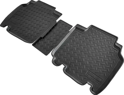 Immagine prodotto di Tappetini posteriori in gomma 3D adatti per Renault Kangoo II | KW FW | Anno di costruzione 2008-2021